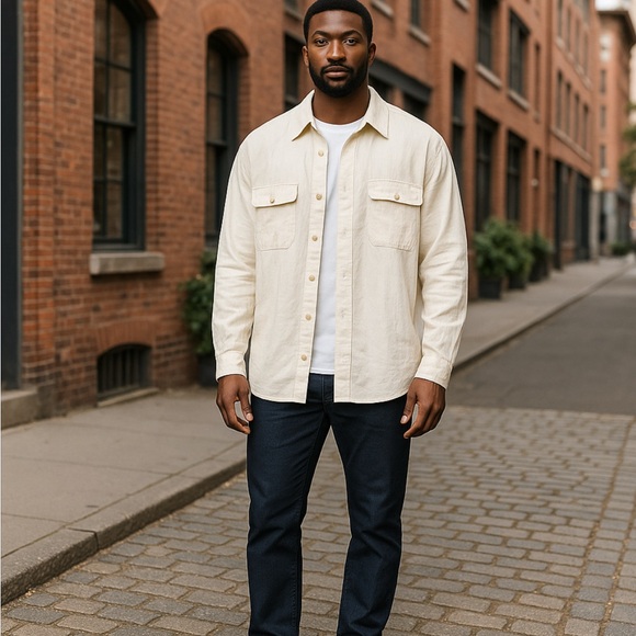 Lucky Brand Other - Lucky Brand Shirt Long Sleeve Safari Shirt NEW size XL